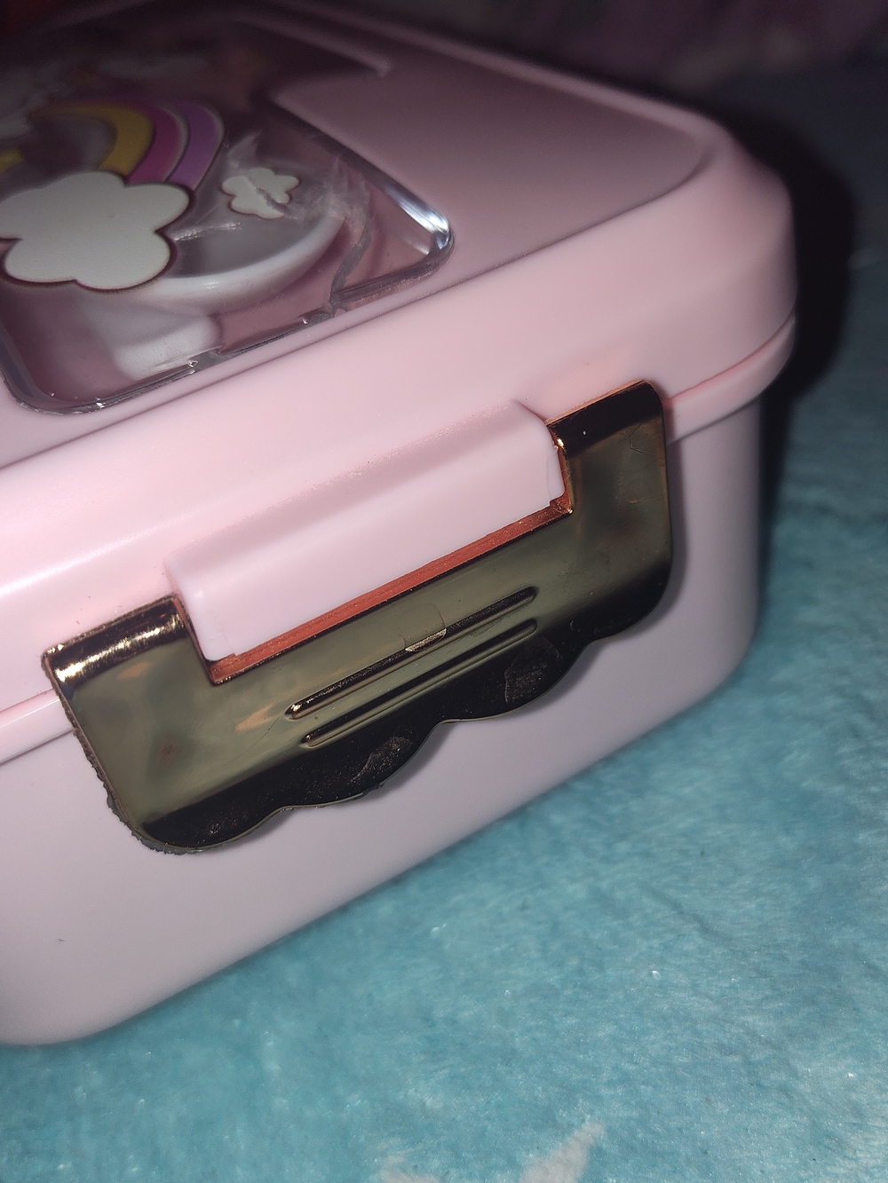 Kawaii Hard Pink Unicorn Lunchbox - Picture 6 of 14